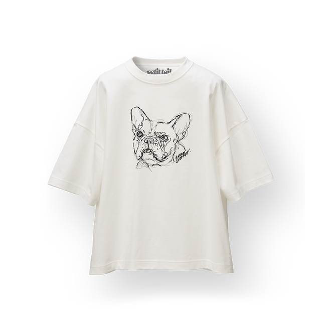 BELOVED FRENCHES オーバーサイズTシャツ「chiffon」