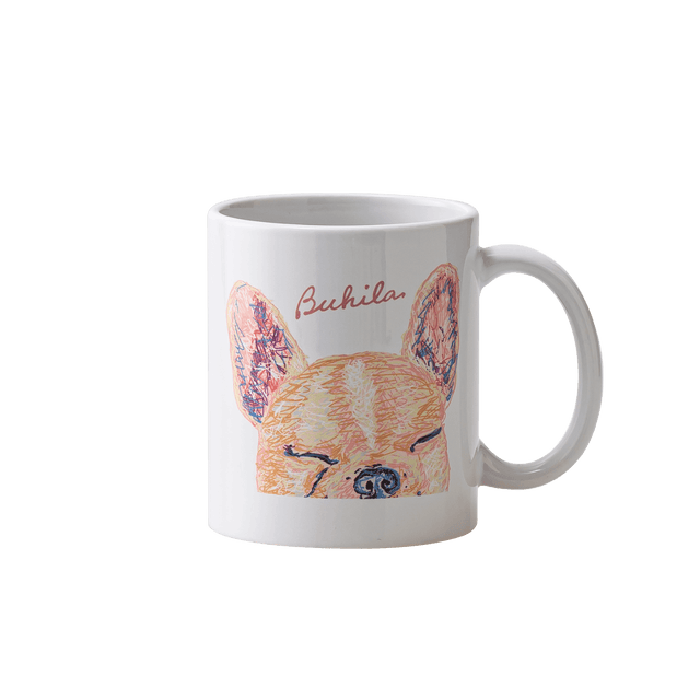 Buhila マグカップ 「まぶしい」