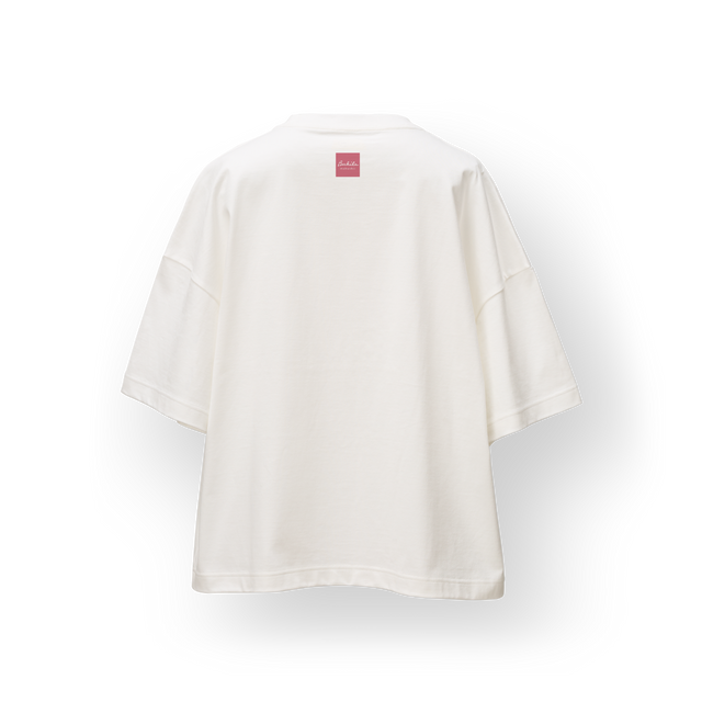 Buhila 名入れ T-shirt ぴょこっと 「まぶしい」