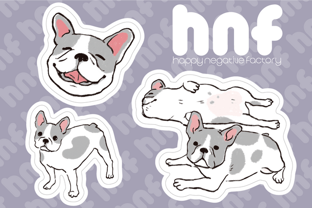 hnf Original Sticker Pied