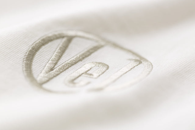 ve1cra ヴェル刺繍 吊り天竺ロングTシャツ