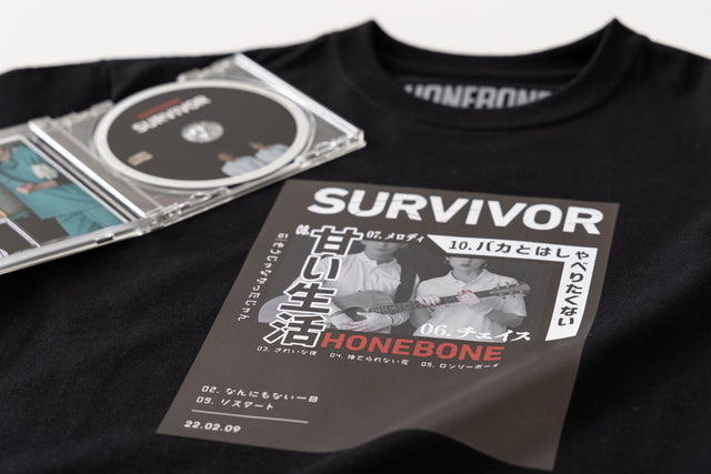 HONEBONE10th SURVIVOR Tシャツ