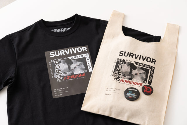 HONEBONE10th SURVIVOR Tシャツ