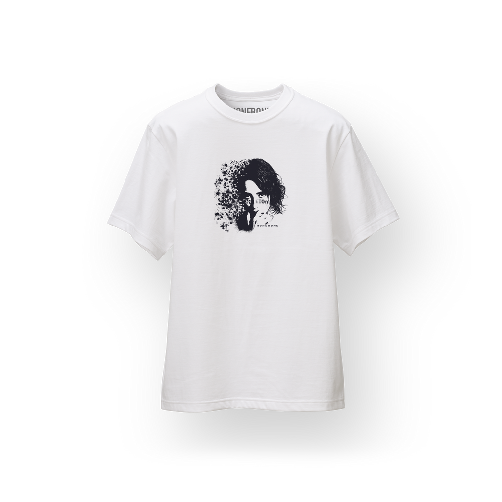 HONEBONE10th SKELETON Tシャツ [White ver.] – OKINI